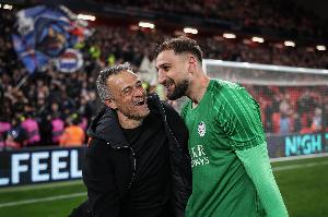 队报：多纳鲁马随队训练，备战巴黎vs昂热的比赛